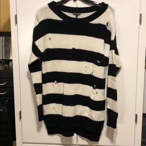 Distressed Express Sweater